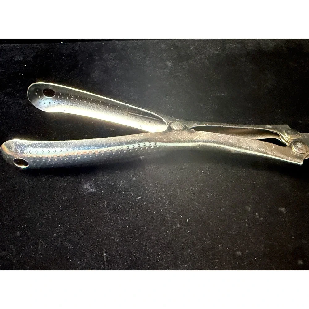 Vintage Popeil Product No. 9 Kitchen Tongs Scissor Fork Meat Pasta Server USA